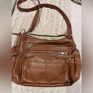 Medium brown purse
